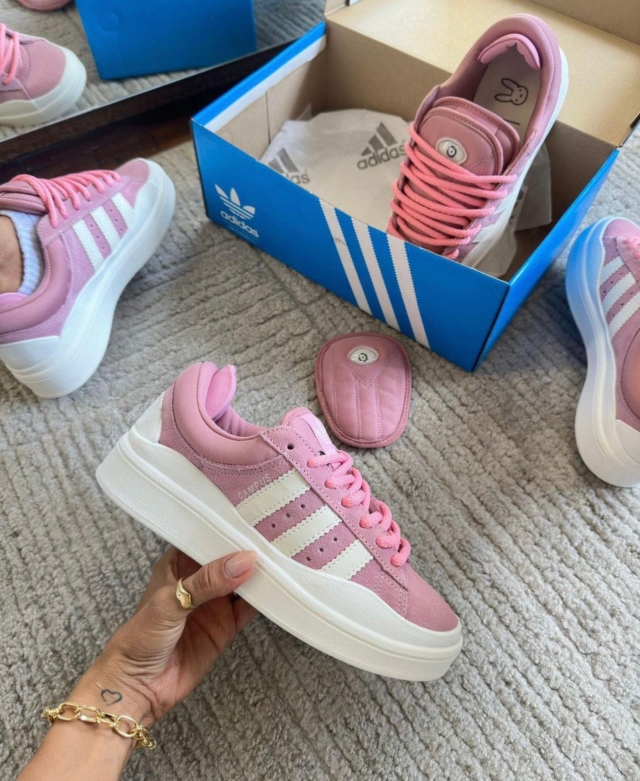 Tênis Adidas Campus X Bad Bunny + Brinde