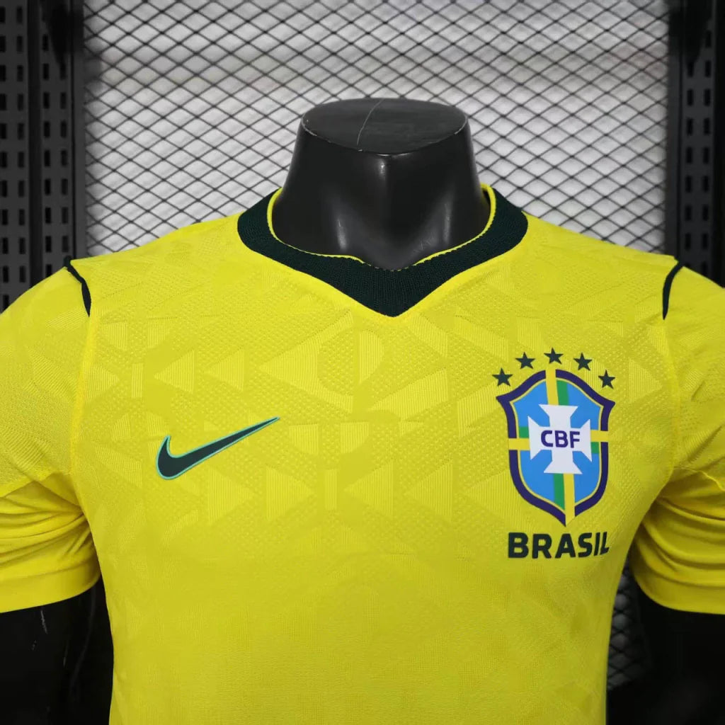 Camiseta Seleção Brasileira Dri-Fit Torcedor + Boné Exclusivo Grátis