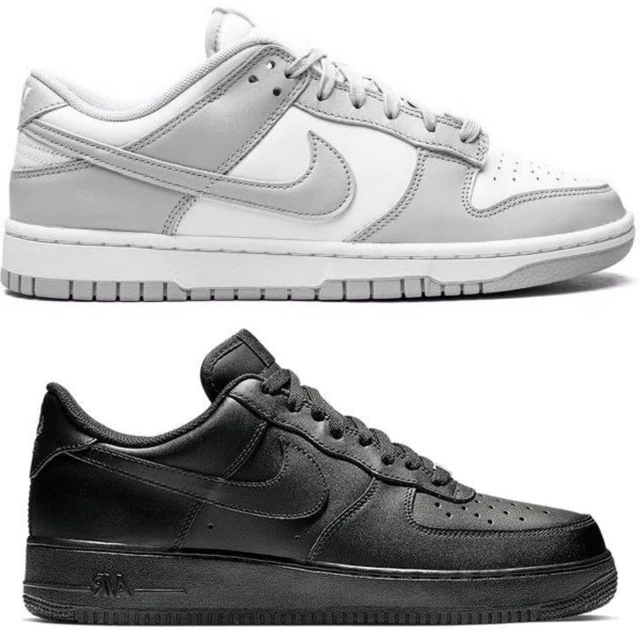 Tênis Nike Dunk Low + Tênis Nike Air Force 1 - Compre 1 Leve 2