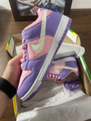 Dunk Low roxo lançamento oferta + relógio de brinde