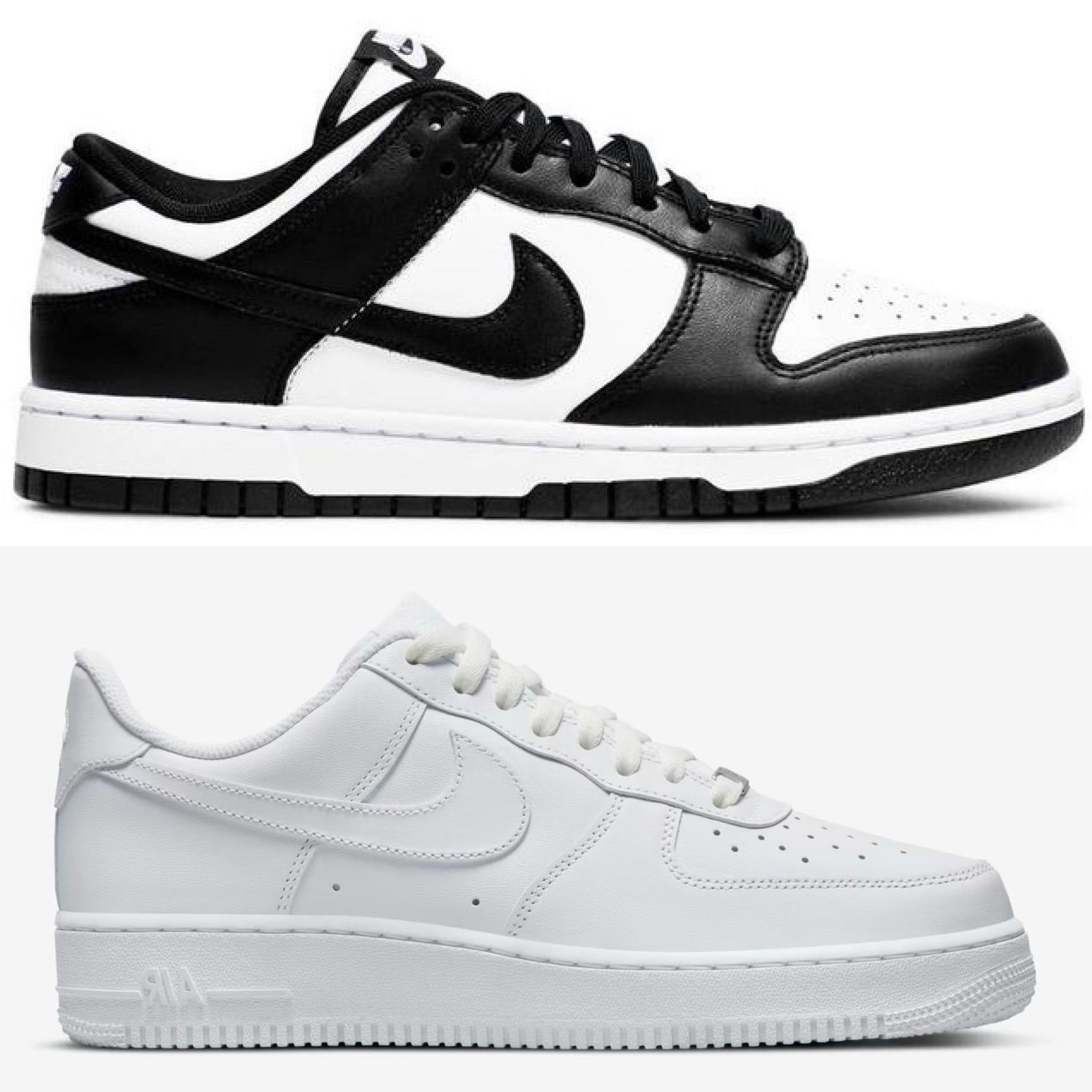 Tênis Nike Dunk Low + Tênis Nike Air Force 1 - Compre 1 Leve 2
