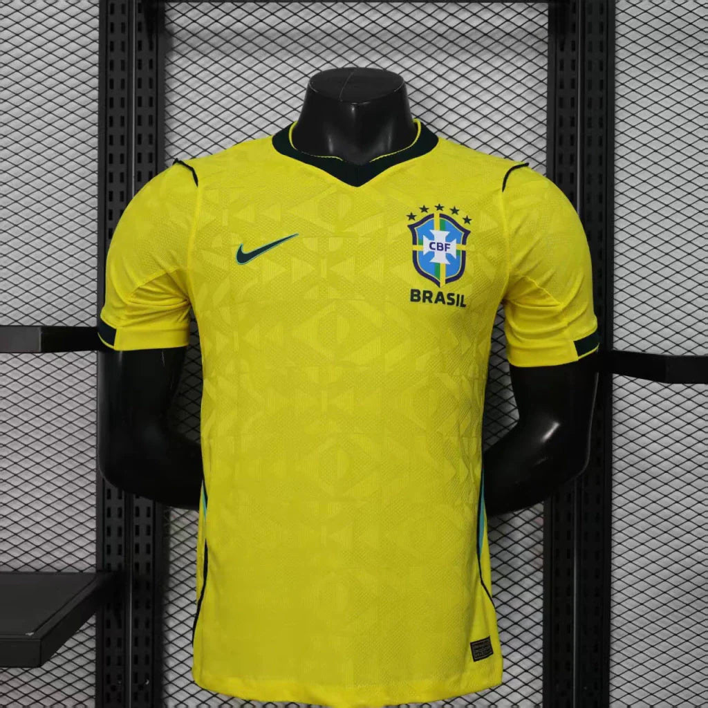 Camiseta Seleção Brasileira Dri-Fit Jogador + Boné Exclusivo Grátis