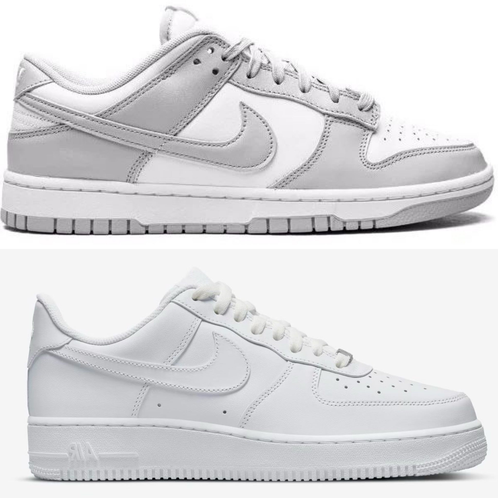 Tênis Nike Dunk Low + Tênis Nike Air Force 1 - Compre 1 Leve 2