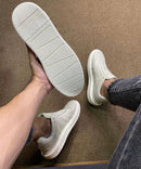 Sapatenis Armani Exchange AX Bege louis imported unissex oferta