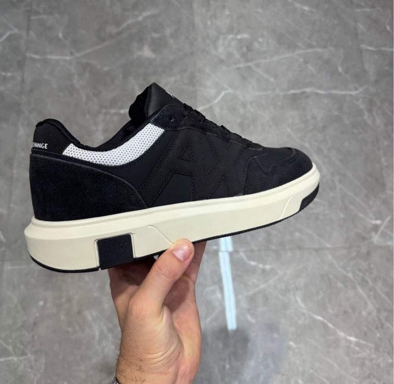 Sapatenis Armani Exchange AX black louis imported unissex oferta