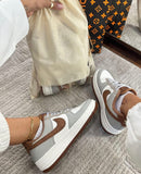 Air Force 1 L0uis Vu1tton  marrom lançamento oferta + relógio de brinde