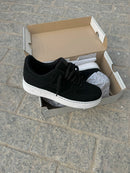 Air Force 1  cadarço trançado lançamento oferta + relógio de brinde