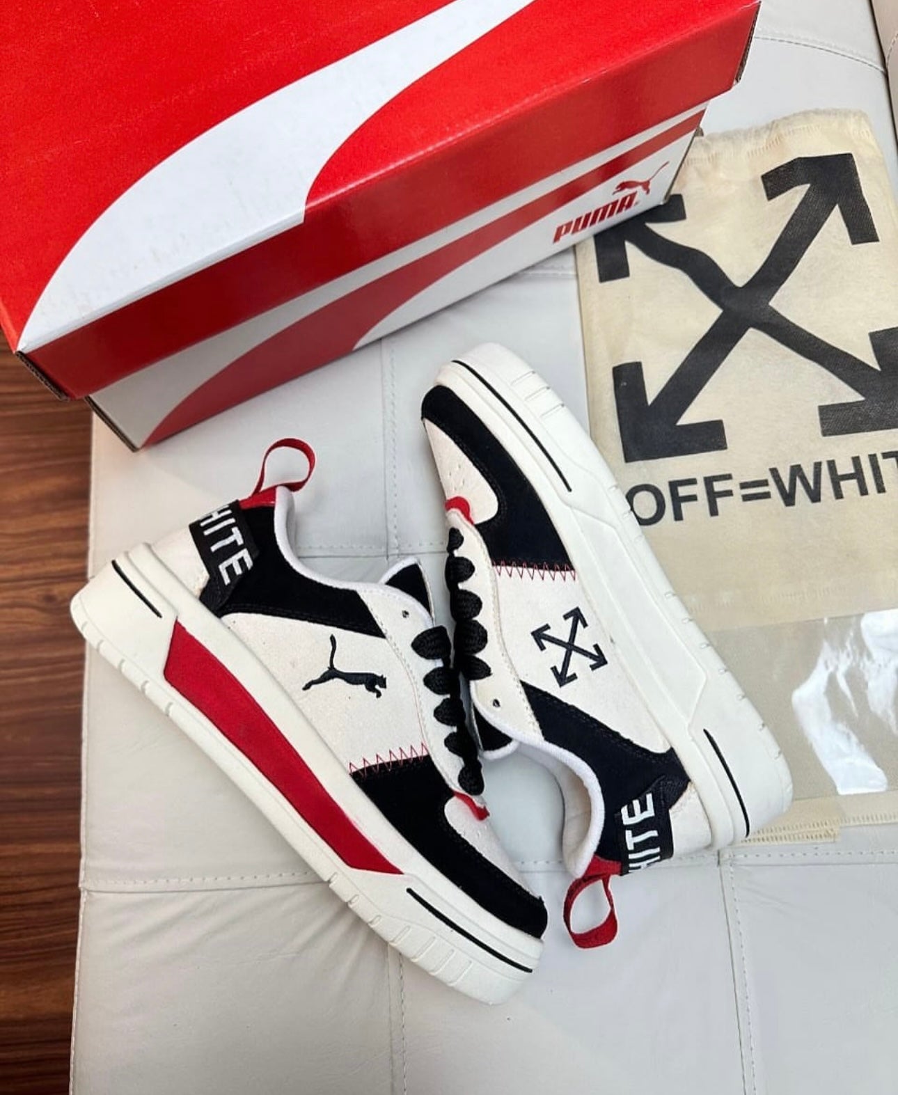 Tênis Puma Feat OFF White