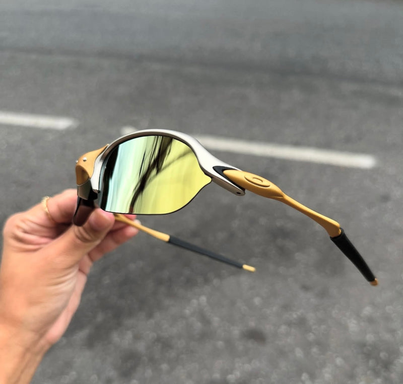 Óculos Romeo 24k lente gold lançamento oferta