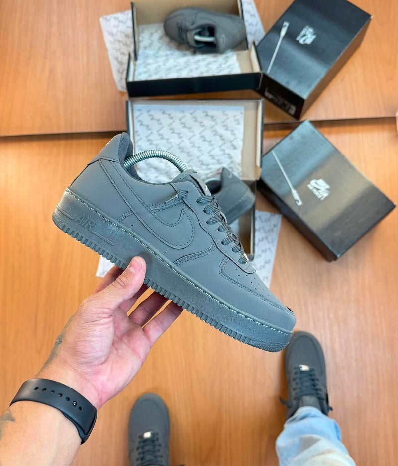 Air Force 1  grafite lançamento oferta + relógio de brinde