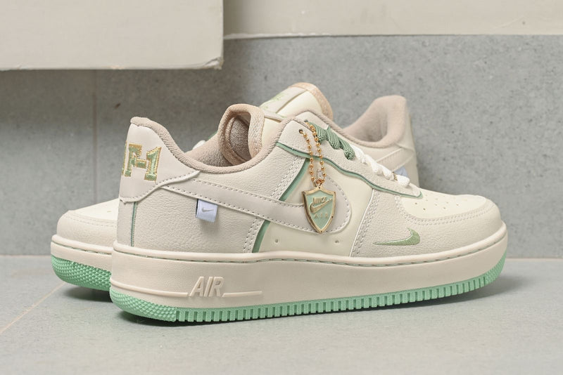 Air Force 1 medalha verde lançamento oferta + relógio de brinde