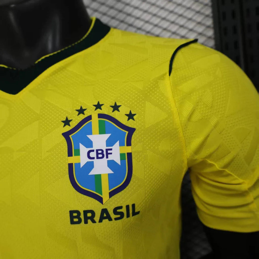 Camiseta Seleção Brasileira Dri-Fit Torcedor + Boné Exclusivo Grátis