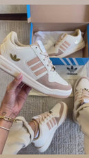 Adidas Fórum preto lançamento low oferta + relógio de brinde